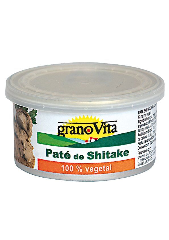 PATÉ VEGETAL DE SHIITAKE, 125 g