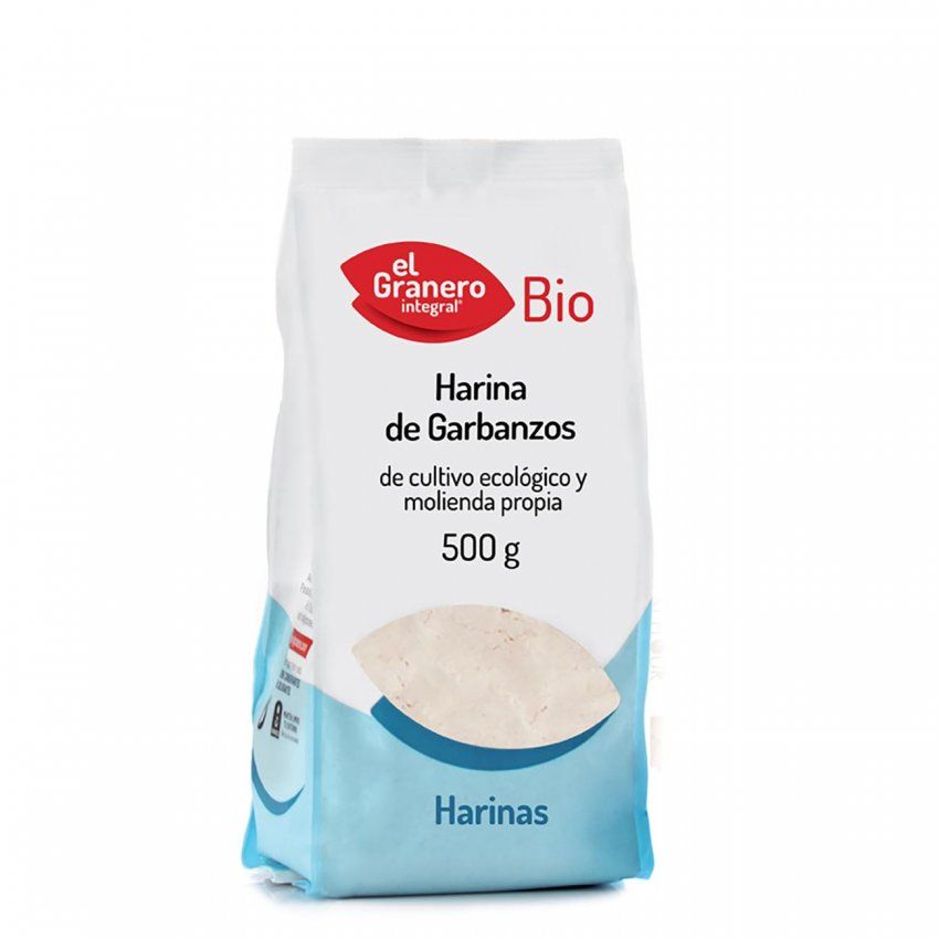 HARINA DE GARBANZOS BIO, 500 g