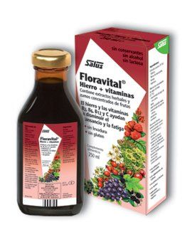 Floravital Jarabe Especial celiacos (Hierro + Vitaminas) - Salus