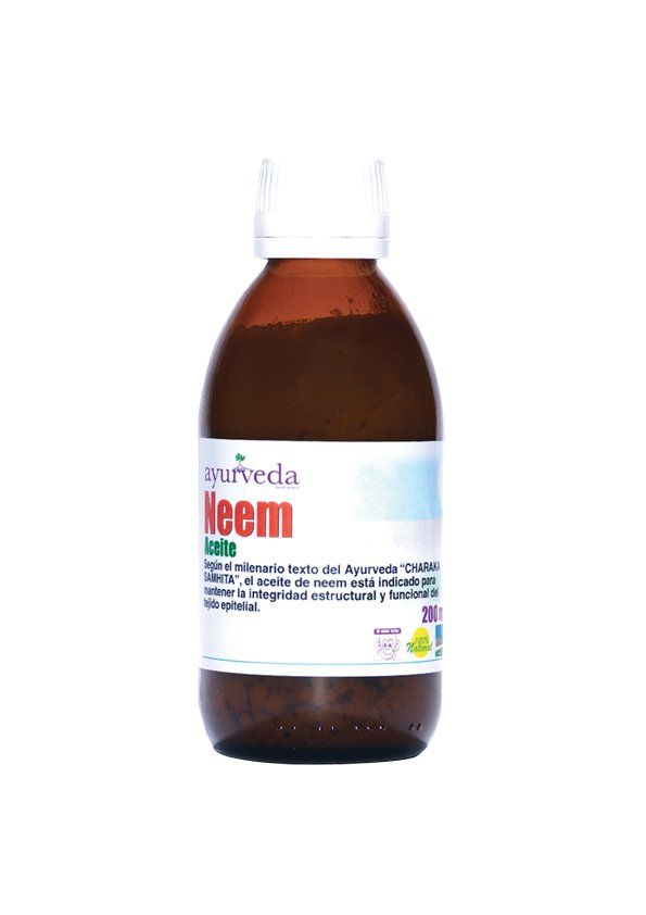ACEITE DE NEEM AYURVEDICO, 200 ml